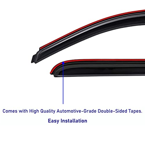 Lightronic Extra Durable in-Channel Vent Window Visor, Fits - Product Imagery