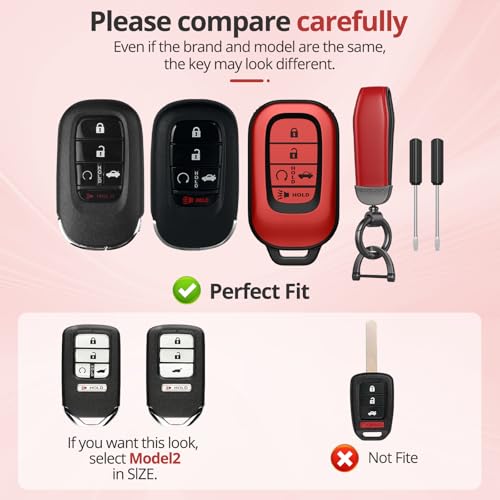 for Honda Key Fob Cover Accessories- Matte TPU Key Fob Cover - Product Imagery
