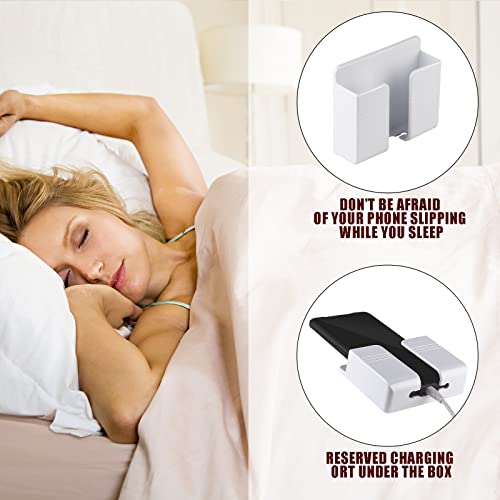 CEI&BPY 2Pcs Phone Holder Wall Mounted, Phone Stand with Self - Product Imagery
