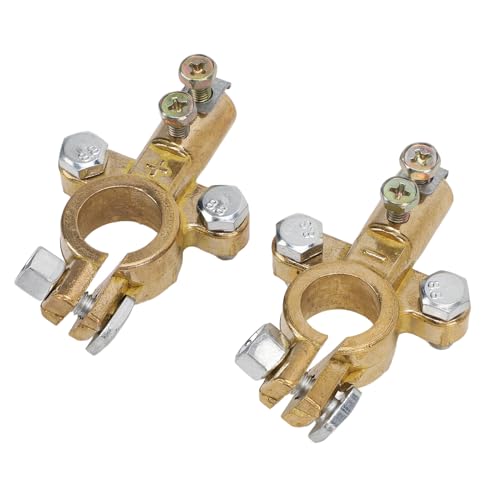 Keenso Brass Battery Terminal Connectors, Top Post Battery - Product Imagery