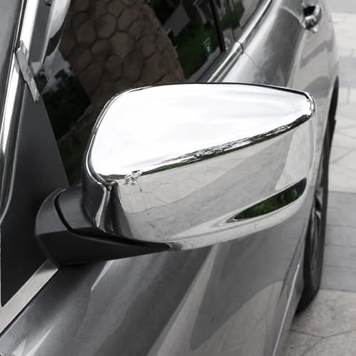 Sizver Chrome Top Half Door Mirror Cover Overlay Designed for - Product Imagery