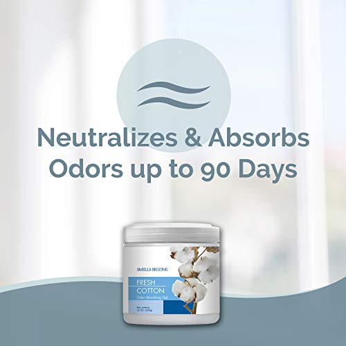 SMELLS BEGONE 15oz Gel Odor Eliminator - Absorb & Remove Tough - Product Imagery