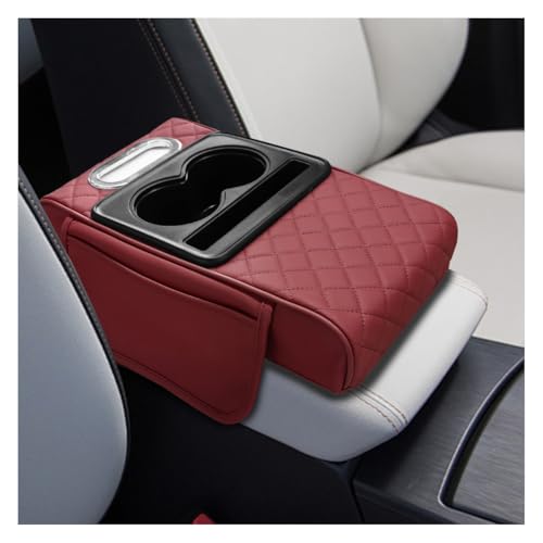 Leather Car Center Console Cover, Armrest Booster - Product Imagery