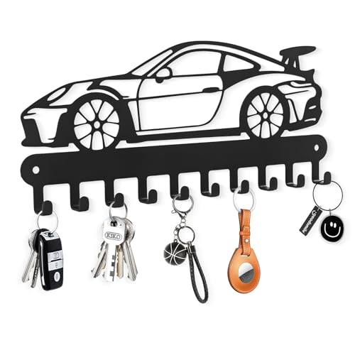 Car Metal Key Holder for Wall - Product Imagery
