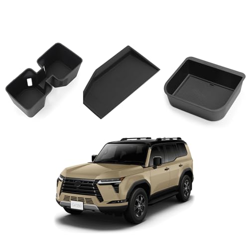 smabee 3PCS Center Console Organizers for Lexus GX 550 GX550 - Product Imagery