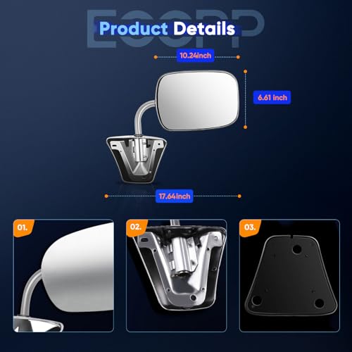 ECCPP Pair Set Fit for 1973-91 Chevy/Chevy Gmc Jimmy Suburban - Product Imagery