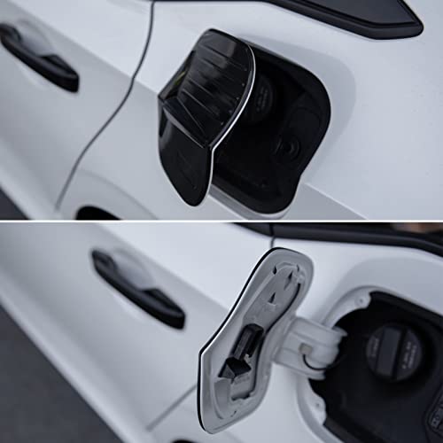 CKE for 11th Gen Civic Sedan Fuel Tank Cover -Glossy Black - Product Imagery