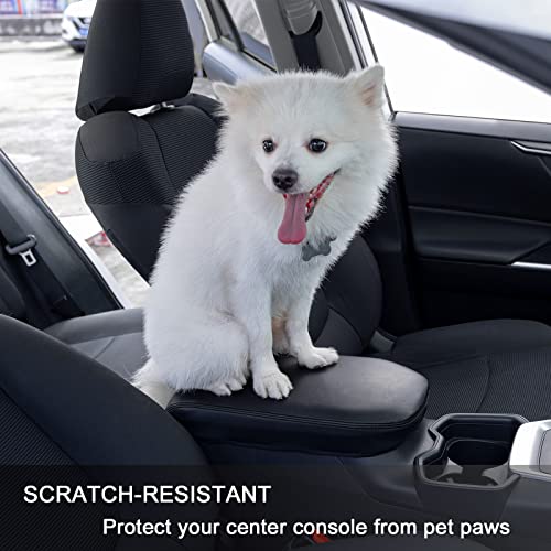 JDMCAR Center Console Armrest Cover for 2025 Toyota RAV4 - Product Imagery