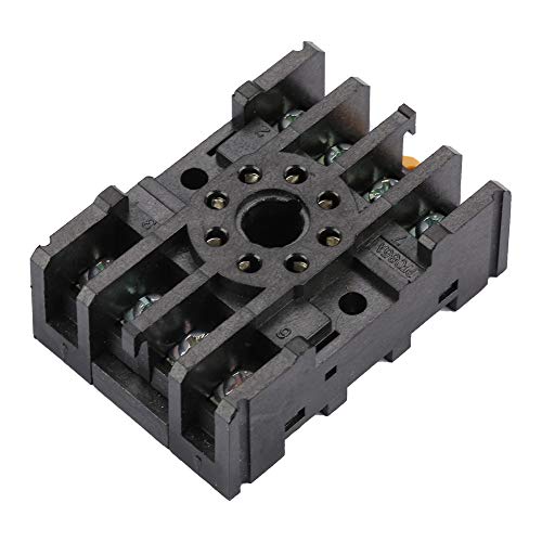 Durable 8Pin Relay Holder Socket Base, PF085A 300V 7A Rated, - Product Imagery