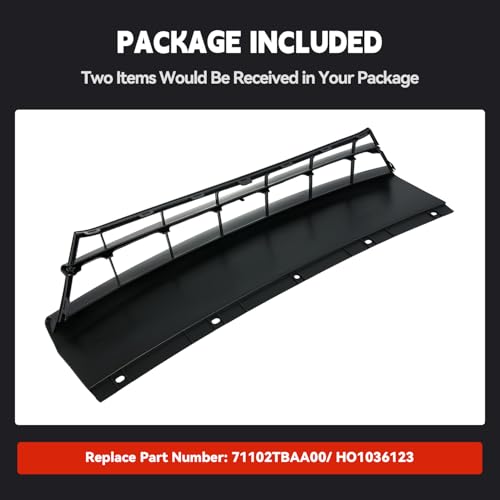 Front Bumper Insert Lower Grille Grill Compatible with 2016 2017 - Product Imagery