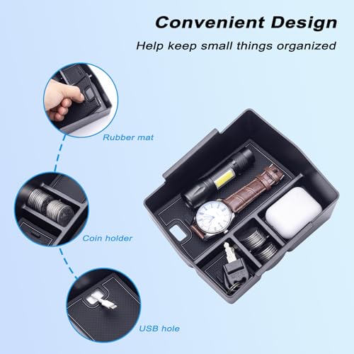 JKCOVER Center Console Organizer Compatible with 2025 2026 - Product Imagery