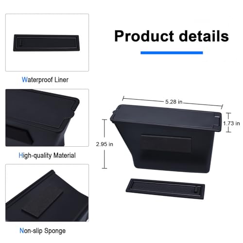 JDMCAR Coin Box Organizer for Toyota 4Runner Accessories - Product Imagery