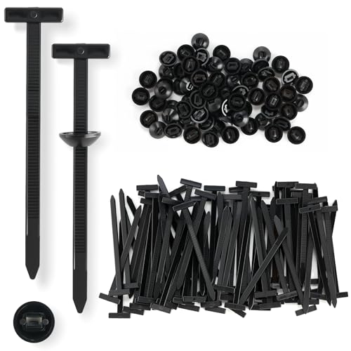 UYYE 200 Pcs Nylon Universal Cable Tie Buckles - Heavy Duty - Product Imagery