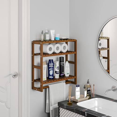Galood Over The Toilet Storage Bathroom Shelves Wall Mounted 3 - Product Imagery