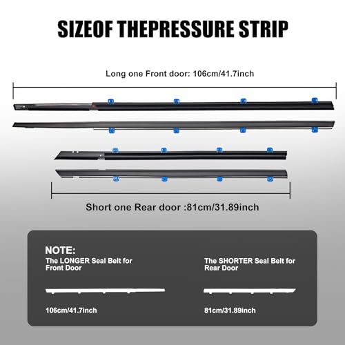 Window Molding Trim for 2012-2015 Honda Civic 4-Door Sedan - Product Imagery