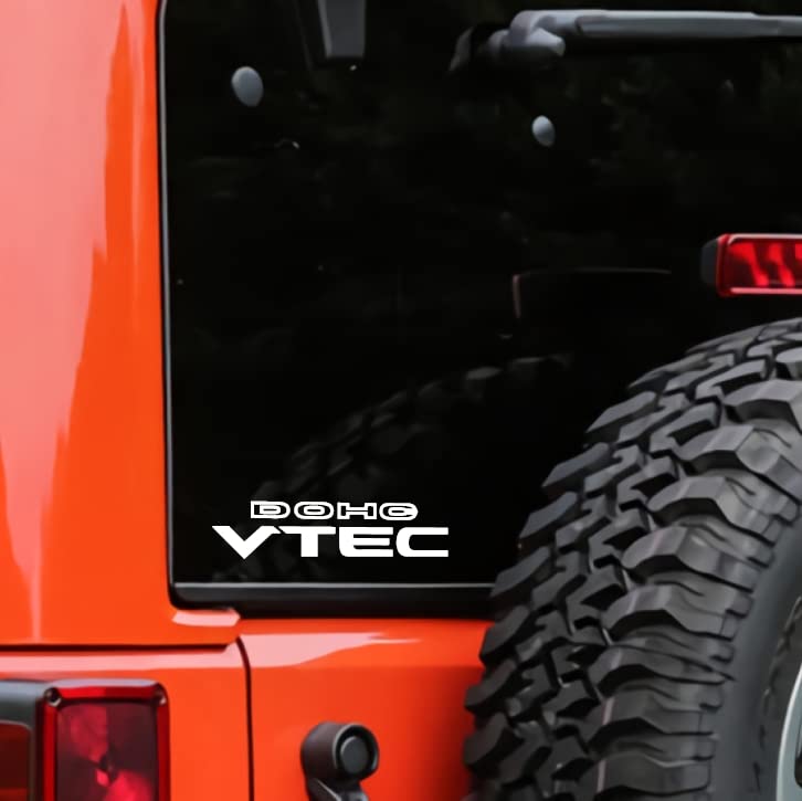 DOHC VTEC Vinyl Decal Sticker | Custom Truck Window Bumper Car - Product Imagery