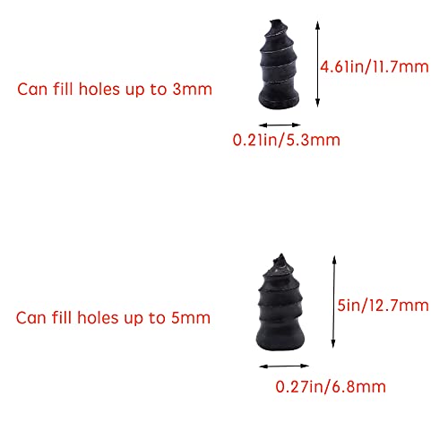 100 Pcs Tire Repair Rubber Nail, Self-Service Vacuum Tire Repair - Product Imagery