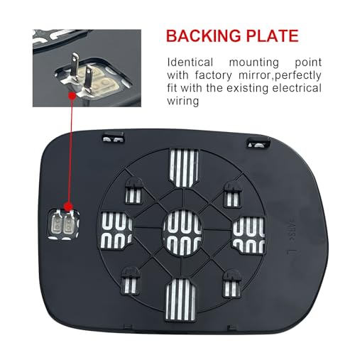 Driver Side Mirror Replacement for Honda Pilot 2003 2004 2005 - Product Imagery