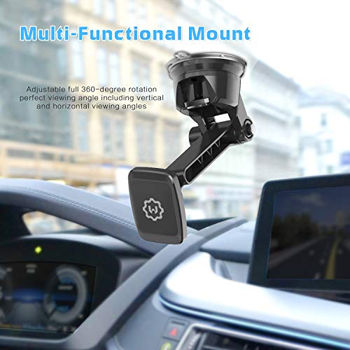 WixGear Dashboard Mount, Universal Magnetic Phone Holder for - Product Imagery