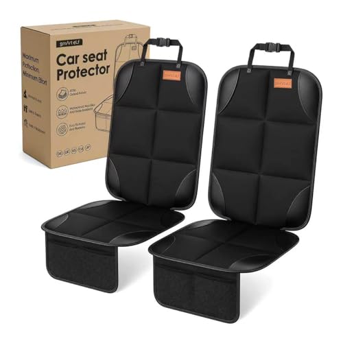 SMART ELF 2 Pack in Gift Box Car Seat Protector (Black) - Product Imagery