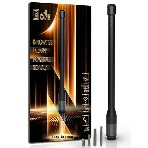 KEYO1E Carbon Fiber Antenna Compatible with 2024-2026 Ford - Product Imagery