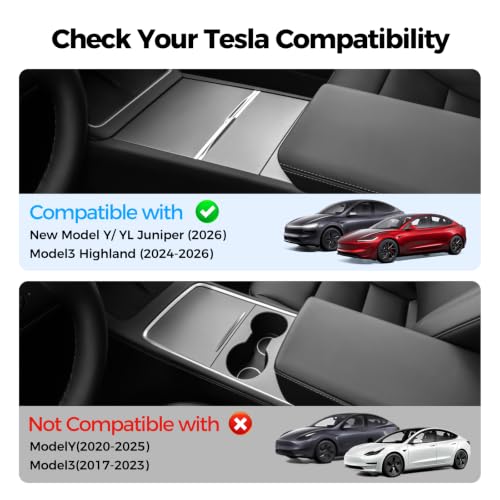 USB Hub for Tesla Model Y Juniper Accessories 2026 & Model 3 - Product Imagery