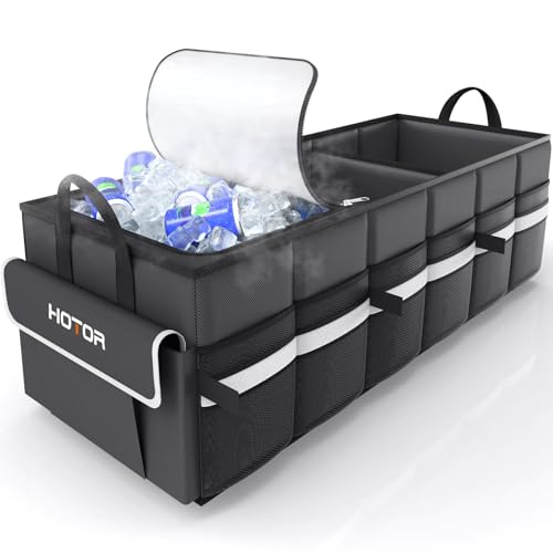 HOTOR Trunk Organizer - Car Organizer with Built-In Leakproof - Product Imagery