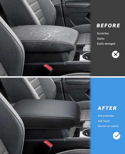 INTGET Center Console Cover for Volkswagen Atlas Accessories - Product Imagery