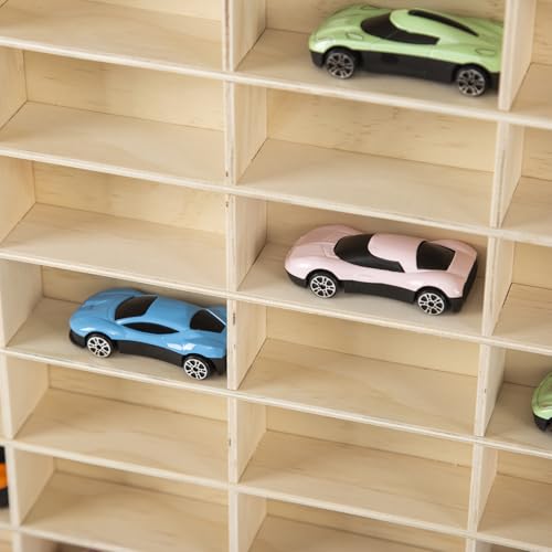 1/64 Wall Mount Car Display Shelf Storage Case(52x4x35.6cm) - Product Imagery