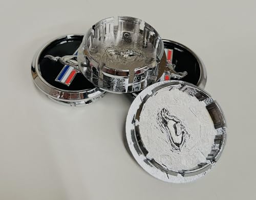 Wheel Hub Cap, 5W1J-1A096-BA for Mustang 2.68'', Center Cap Cover - Product Imagery