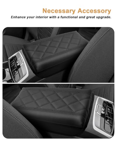 Center Console Armrest Cover For 2022-2026 Hyundai Tucson/Santa - Product Imagery