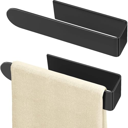 Bethom Hand Towel Holder, 8 Inch Self Adhesive Towel Racks - Product Imagery