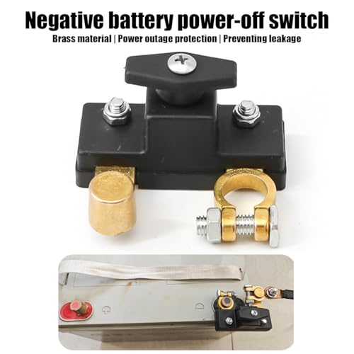 Car Battery Disconnect Isolator Switch, 12V 24V Heavy Duty Power - Product Imagery