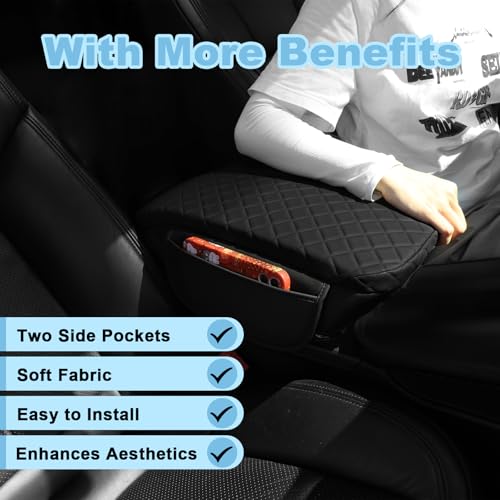 Center Console Cover for Ford Edge 2020-2024 - Product Imagery