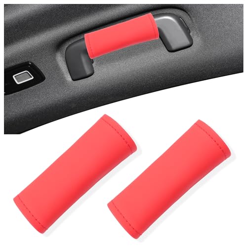 2PCS Leather Inside Car Door Handle Protector,Colorful Car - Product Imagery