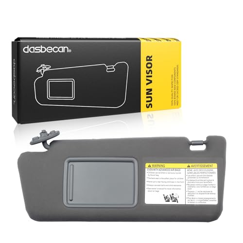 Dasbecan Driver Side Sun Visor Compatible with Toyota Tacoma - Product Imagery