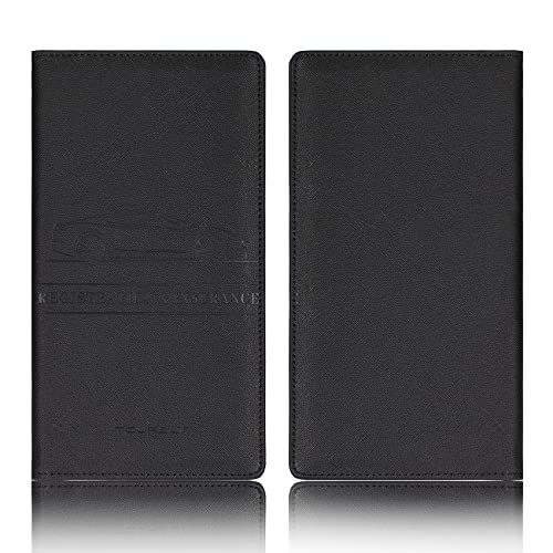 TOURSUIT Car Registration and Insurance Card Holder, Cross Black - Product Imagery