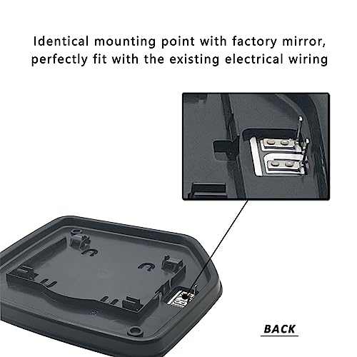 Driver Side Mirror Replacement for Jeep Compass Patriot 2007 - Product Imagery