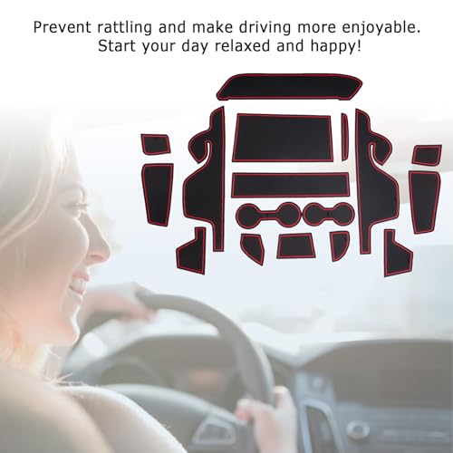 2026 2025 2024 Ranger Raptor Slot Mats Center Console Liner Door - Product Imagery