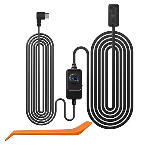 REDTIGER Dash Cam OBD Hardwire Kit Power Cable Type USB C - Product Imagery