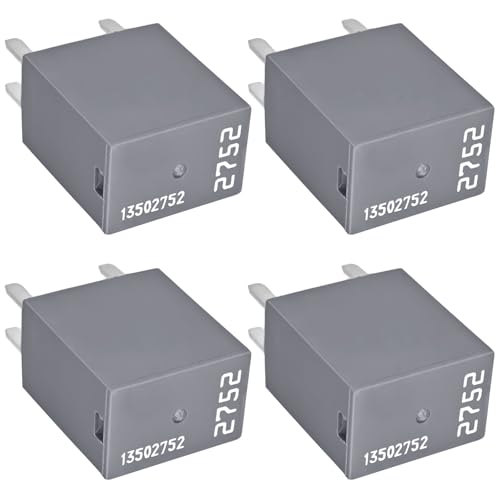 Relay 13502752 (Set of 4), 12VDC 30A 4 Pins Multi-Purpose OEM - Product Imagery