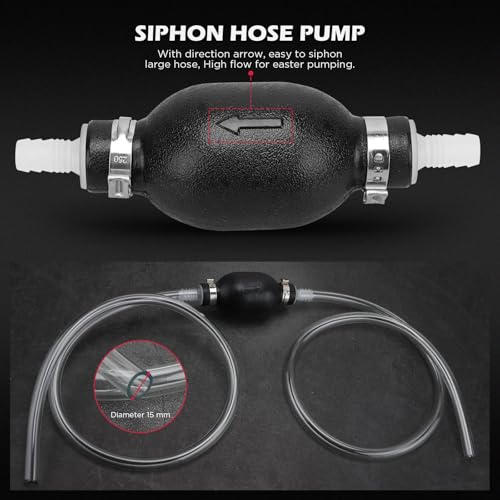 22-Piece No-Spill Coolant Filling Funnel Kit and Siphon Hose - Product Imagery