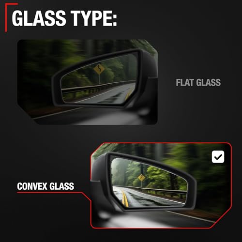 Passenger Side Mirror Replacement - Compatible with 2009-2015 - Product Imagery