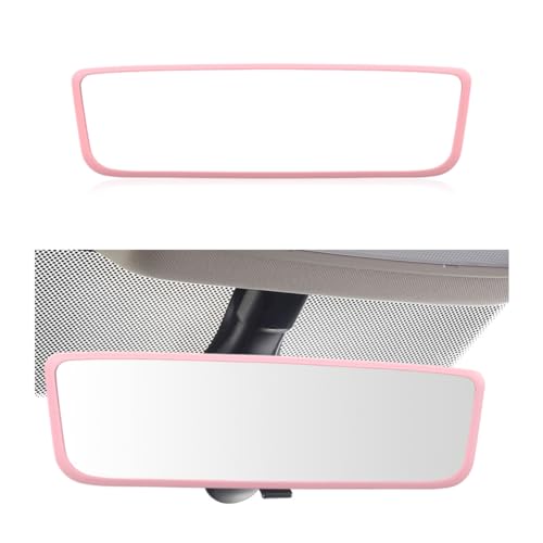 Rear View Mirror Protector Frame, Soft Silicone Auto Rear View - Product Imagery