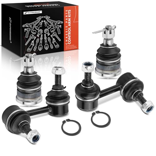 A-Premium 4Pcs Suspension Kit, Rear Sway Bar Link, Front Lower - Product Imagery