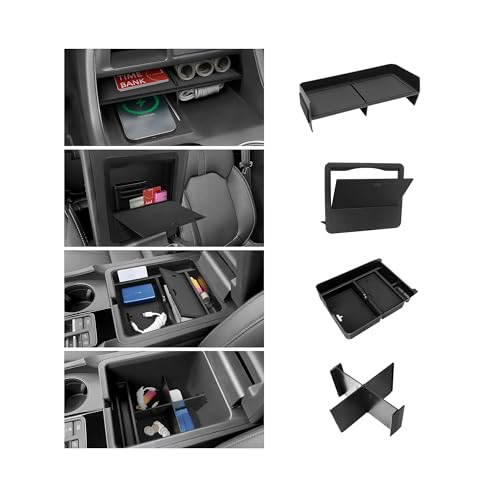 4PCS Center Console Organizer Compatible with Honda 2023-2025 - Product Imagery