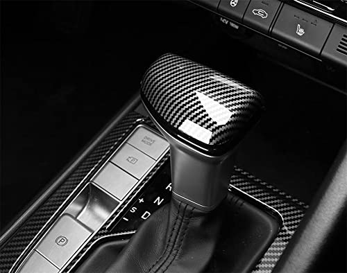 Carbon Fiber ABS Car Gear Shift Knob Cover Trim Shifter Lever - Product Imagery