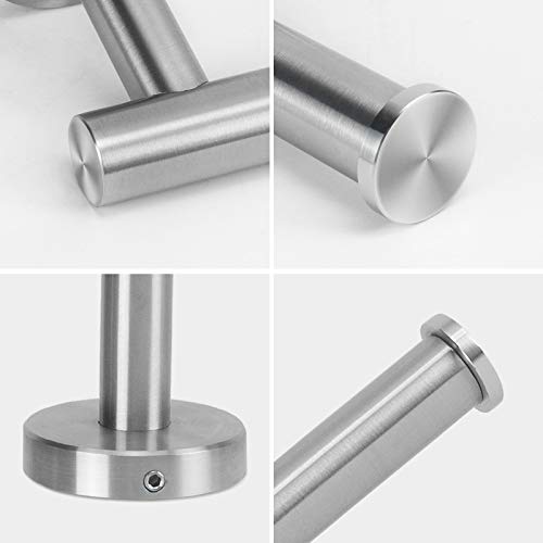 NearMoon Bathroom Toilet Paper Holder, Premium SUS304 Stainless - Product Imagery