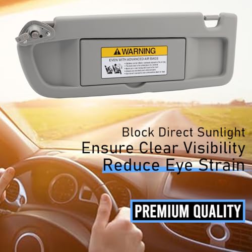 Sun Visor Diver Side 83280-SNA-A01ZC Fit for 2006-2011 Honda - Product Imagery