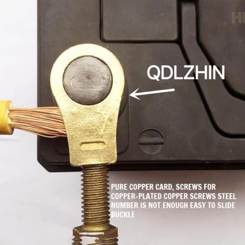 Heavy Duty Pure Copper Battery Terminal Connectors Kit, 1 Pair - Product Imagery